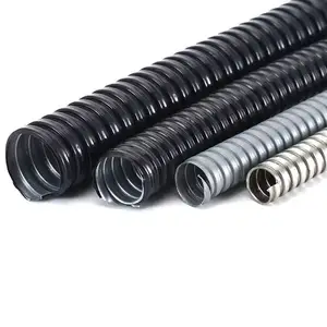 10mm 15mm 20mm 25mm 32mm Anti-Uv Pvc Coated Flexible Metal Corrugated Electrical Conduit Pipes Hoses