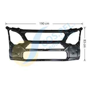 ขายึดแผงด้านหน้าใหม่ (สีดำ)-METAL COS.PEL. แบรนด์ - Product Image 1
