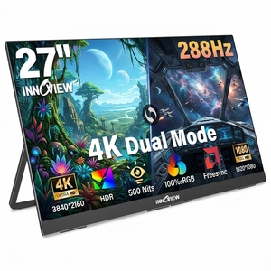 Moniteur de jeu externe 27 pouces 4K UHD 120Hz double mode IPS 500 Nits HDR FreeSync avec haut-parleurs <span class=keywords><strong>pour</strong></span> PC <span class=keywords><strong>MacBook</strong></span> - Product Image 1