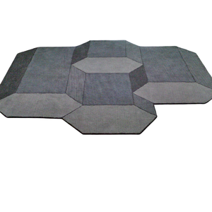 Tapis moderne en laine à poils longs, fait main, imperméable, antidérapant, ignifuge, écologique, à motifs floraux, pour salon, prière, décoration intérieure - Product Image 5