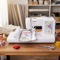 Máquina de Coser y Bordar Multifuncional JUKKY para el Hogar, con 96 Tipos de Patrones Integrados