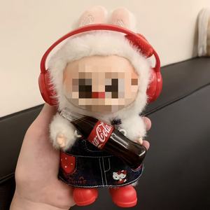 Pour LABUBU V1/V2/V3 ensembles de mode HelloKitty peluche poupée tenue accessoires en plastique bricolage Cartoonaer jouet jarretelle pantalon inclus - Product Image 6