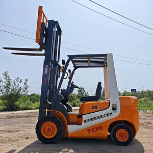 중고 일본산 95% 새것과 같은 오리지널 TCM 2.5톤 디젤 지게차 중고 트럭 리프트 2500kg 판매 - Product Image 1