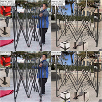 Tente pliante 6x3, 2x2, 3x3, 10x20, auvent extérieur pour événement commercial