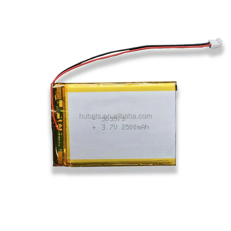505573 Li-polymer 3.7v 2500mah Lipo Rechargeable Battery 055573 batteries for GPS Mp5 PDA
