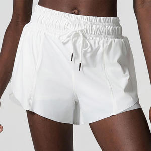 Logo personnalisé Short de sport ample avec cordon de serrage ajustable pour femmes - Product Image 2