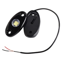 Luz LED de Roca de Aleación de Aluminio con 9 Chips SMD, Luces de Rueda para UTV de 2.7 Pulgadas, Luz LED de Roca Blanco Puro para Camión, UTV, ATV, JEEP y Todoterreno