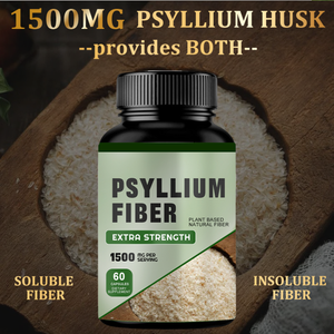 ओएम पेसिलियम भूक कैप्सूल 1500 मिलीग्राम पेसाइलियम भूक पाउडर फाइबर कैप्सूल - Product Image 2