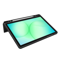 Étui en cuir pour tablette Samsung Galaxy Tab A11+, housse de protection avec support rabattable pour Galaxy Tab A11 Plus