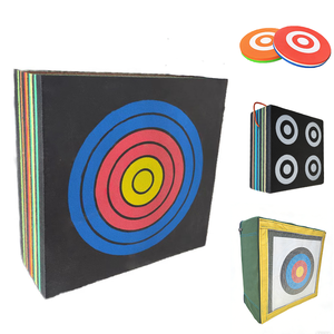Objetivo <span class=keywords><strong>de</strong></span> tiro con arco Broadhead 2026 <span class=keywords><strong>de</strong></span> espuma <span class=keywords><strong>de</strong></span> alta densidad en capas para ballesta - Product Image 1