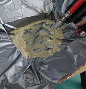 Machine d'emballage de mousse pu polyuréthane manuelle de chine pour remplir l'espace de carton - Product Image 5