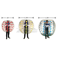 Promotion 0.8MM PVC/TPU gonflable pare-chocs bulle ballon de Football pour les jeux de Sport de Football/gonflable corps pare-chocs balle