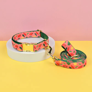 MIDEPET Cadeau de la Saint-Valentin et du Nouvel An, <span class=keywords><strong>harnais</strong></span> pour <span class=keywords><strong>chien</strong></span> en nylon réfléchissant BSCI avec sac à dos, collier et laisse - Product Image 5