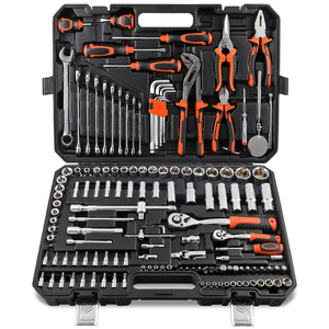 Ensemble d'outils <span class=keywords><strong>de</strong></span> réparation automobile professionnels en gros, jeu <span class=keywords><strong>de</strong></span> clés à douille avec boîte à outils pour l'entretien des voitures et les mécaniciens - Product Image 3