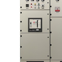 Armoire de distribution basse tension MNS avec panneau de compensation de puissance, coffret électrique en acier IP40 ignifuge