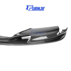 Divisor de Labios Delantero de Fibra de Carbono de Alta Calidad, Estilo 3D, para <span class=keywords><strong>BMW</strong></span> F10 Real M5 2010-2016, Labio Delantero de Fibra de Carbono - Product Image 6