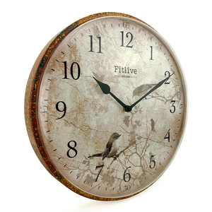 Trang trí nội thất Nhật Bản Zen wabi-sabi kim loại sang trọng truyền thống phi vật thể di sản văn hóa nghệ thuật sơn mài Trung Quốc Đồng hồ treo tường - Product Image 6