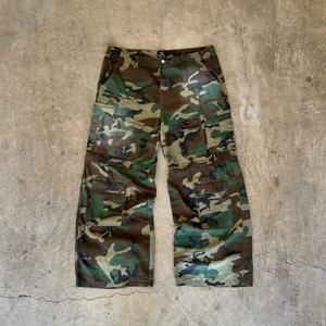 Pantalon cargo décontracté camouflage OEM, pantalon cargo robuste en ripstop, streetwear, pantalon camouflage avec poches, pantalon cargo vintage en camouflage arbre réel pour hommes - Product Image 1