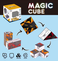 Cube magique transformable 3D Infinity, puzzle géométrique, jouet anti-stress à main, best-seller, puzzle 3D à assembler