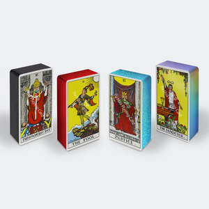 Cartas de <span class=keywords><strong>tarot</strong></span> de varios diseños, baraja de <span class=keywords><strong>tarot</strong></span> con logotipo personalizado impreso, oráculo con guía, venta al por mayor - Product Image 2