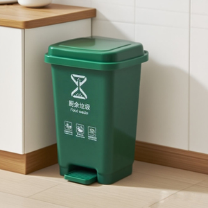 Hot Bán 40L/50L/<span class=keywords><strong>60L</strong></span> Đạp Chất Thải Bin Thùng Rác Có Thể 13-Gallon Nhựa Bền Lưu Trữ Có Thể Cho Trong Nhà/Ngoài Trời Sử Dụng - Product Image 4