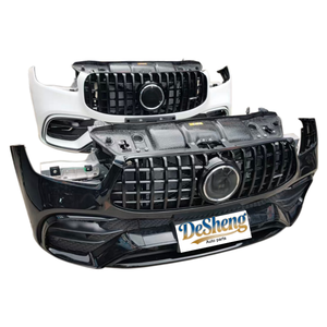 Haute qualité, pour Mercedes-Benz GLE53, GLE63, W166, W167 : Spoilers avant, pare-chocs, phares LED, calandre, <span class=keywords><strong>radiateur</strong></span>, ailes, garde-boue. - Product Image 4