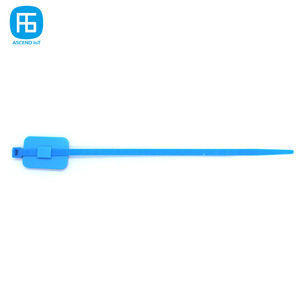 Venta caliente autoblocante RFID Zip Tie Tag 13,56 Mhz <span class=keywords><strong>URL</strong></span> Números de serie Texto Programable Código QR Impreso NFC Zip Tie Cable Tags - Product Image 4