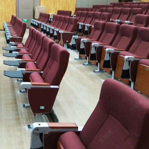 เก้าอี้หอประชุมมานวาเอ็กซ์โป รุ่น Hb628 สีม่วงไลท์วอลนัท พร้อมโต๊ะเขียนหนังสือ สำหรับเก้าอี้เรียงแถวในโรงเรียน - Product Image 4