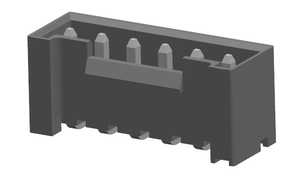 Verrouillage par friction vertical de montage en surface d'en-tête de connecteur PCB PicoBlade VH SMT de pas de 3.96mm - Product Image 3