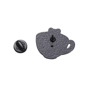 Lindo Rana perezoso gato fantasma conejillo de indias taza de café esmalte broche moda ropa accesorio regalo joyería para amigos - Product Image 3