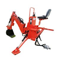Chargeuse-pelleteuse hydraulique pour tracteurs de 18 à 66 CV, attache de tracteur à 3 points avec 180 °   Boom Swing pour l'agriculture et l'usage domestique