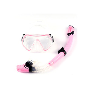 <span class=keywords><strong>Masque</strong></span> facial avec tuba en Silicone, prix d'usine bon marché, <span class=keywords><strong>masque</strong></span> de plongée et tuba bon marché pour l'entraînement - Product Image 3