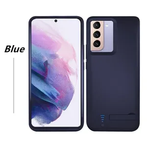 Funda Cargadora JayoWade Slim de 10000 mAh para <span class=keywords><strong>Samsung</strong></span> Galaxy <span class=keywords><strong>S21</strong></span> <span class=keywords><strong>Ultra</strong></span>, <span class=keywords><strong>S21</strong></span>, <span class=keywords><strong>S21</strong></span> Plus +, Carcasa con Batería, Banco de Energía - Product Image 5