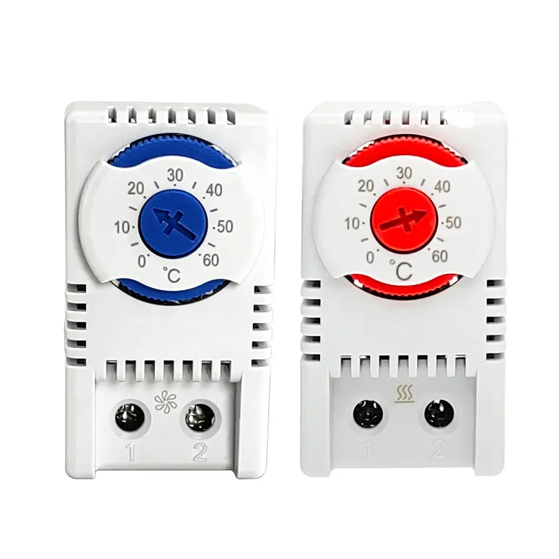 Kleiner elektronischer einstellbarer Industrie-Thermostat KTS511 normal offener Wärmedissipations-Thermostat
