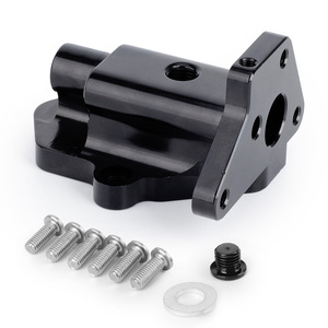 Couvercle de boîtier de soupape solénoïde VTEC en alliage d'aluminium anodisé noir pour les systèmes de moteur Honda série B - Product Image 4