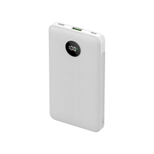 แบตเตอรี่สำรองแบบพกพา10000mAh สำหรับโทรศัพท์มือถือมีสายชาร์จเร็วปรับแต่งโลโก้ได้ - Product Image 4