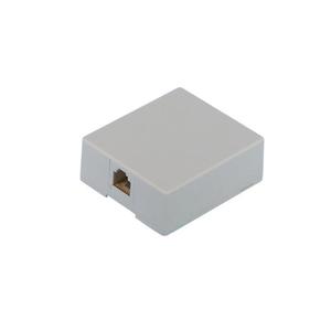 Boîte de jonction Ethernet à port unique <span class=keywords><strong>RJ45</strong></span> 8P4C Boîte de connexion de câble de <span class=keywords><strong>communication</strong></span> à montage mural pour le câblage réseau - Product Image 2