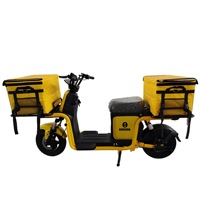 Vélo électrique 1000W 60V avec cadre en acier et batterie 60V V8, idéal pour la livraison de marchandises et de repas - Vente en gros directe usine Chine 2026