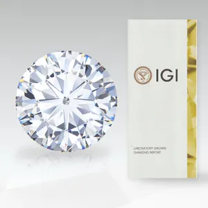 Discount IGI lab diamond HPHT 1ct Round white D VS1 lab grown diamond Synthetic 1ct loose diamonds