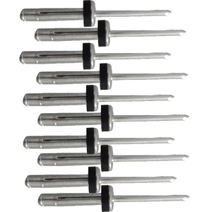 Remaches de aleación de aluminio, paquete de 10, para equipos de exterior, accesorios para barcos, instalación con tornillos - Product Image 2
