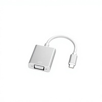 Kabel Adaptor Tipe-C ke VGA dengan Definisi Tinggi 4K untuk Monitor PC