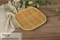 Vaisselle en mélamine à motif bambou en gros, ensembles de vaisselle en mélamine personnalisés avec des assiettes élégantes