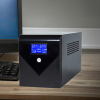 Onduleur de bureau monophasé interactif intelligent 800VA 1000VA 1500VA pour PC, moniteur, routeur Wi-Fi, protection contre les surtensions