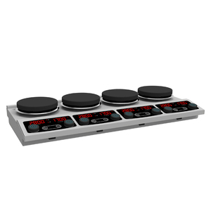 Agitador Magnético con Placa Calefactora de Control de Temperatura Cuádruple Independiente y Digital MGST2 MRCT-4B - Product Image 4