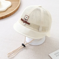 Chapeau pour bébé, chapeau de pêcheur fin d'été, chapeau de soleil mignon pour bébé, pour les garçons et les filles, chapeau de protection solaire respirant en maille