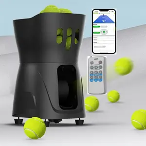 工厂网球机器人球机练习用App遥控网球球机