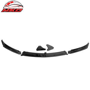 Compatible con Tesla Model 3 17-23, estilo V, kit de alerón delantero negro mate, PP, 5 piezas, accesorio exterior de alta calidad - Product Image 5