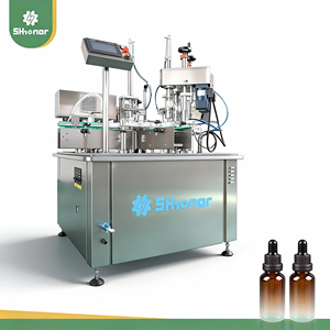 Máquina Llenadora y Tapadora Monobloque Automática para Perfumes y Aceites Esenciales de 10ml y 30ml con Bomba Peristáltica de Vidrio para Aromaterapia - Product Image 1