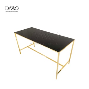 Ngoài Trời Đồ Nội Thất Thanh Sang Trọng Hiện Đại Quầy <span class=keywords><strong>Bar</strong></span> Dài Thép Không Gỉ Wedding <span class=keywords><strong>Bar</strong></span> Bảng - Product Image 6