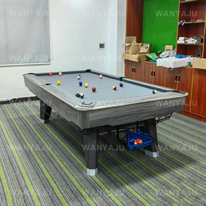 Harga Grosir Meja <span class=keywords><strong>Biliar</strong></span> Kayu Gaya Kontemporer Ukuran 7/8/9 Kaki untuk Ruang Permainan di Rumah - Product Image 5